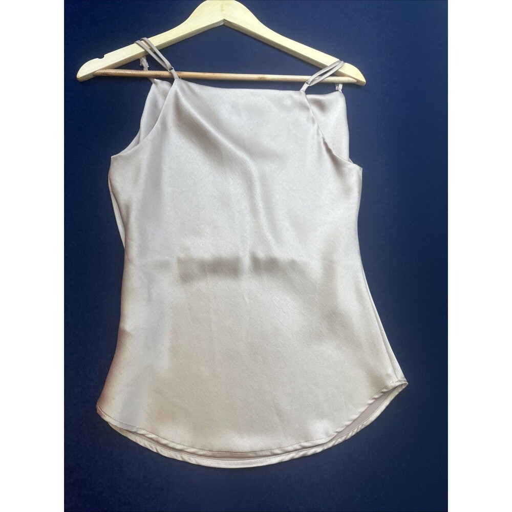 FifteenTwenty Gold tank top XS silk like material Girls Night Out Classic - Picture 9 of 9